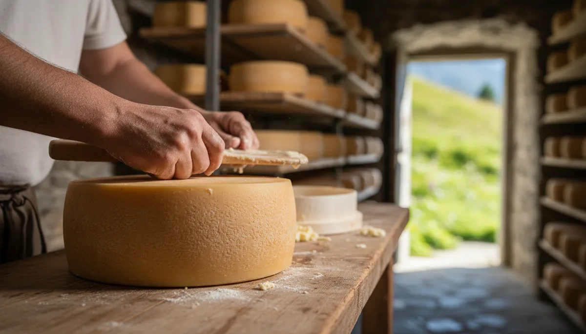 Traditionelles Bergkäse-Handwerk aus Tirol: Von der Alm zur Käseplatte